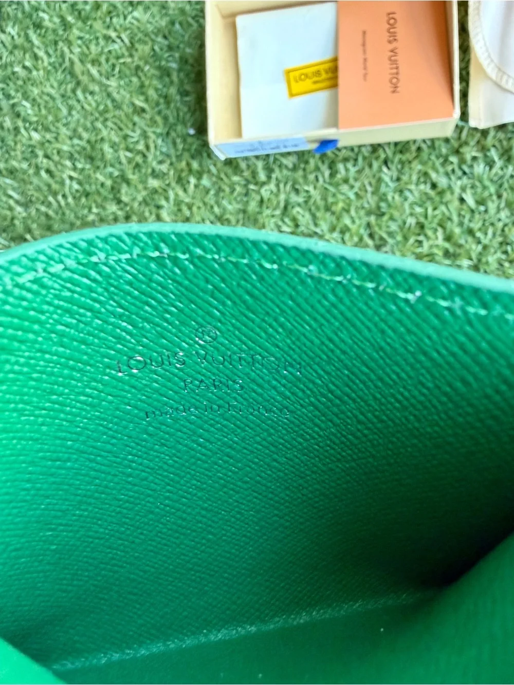 LV Golf double card holder